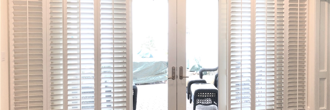 Sliding door shutters in Honolulu