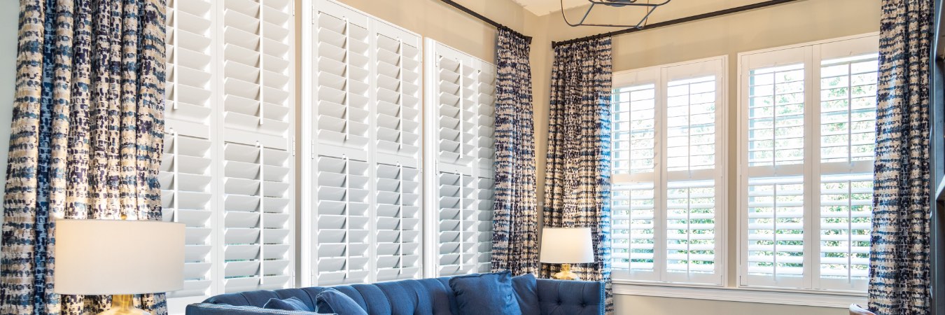 Interior shutters in Ewa Villages family room