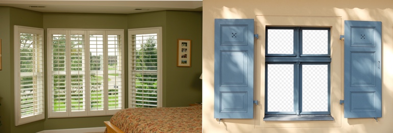 Honolulu Hawaii exterior and interior shutters