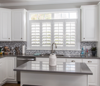 Stylish Design Shutters in Honolulu kitchen