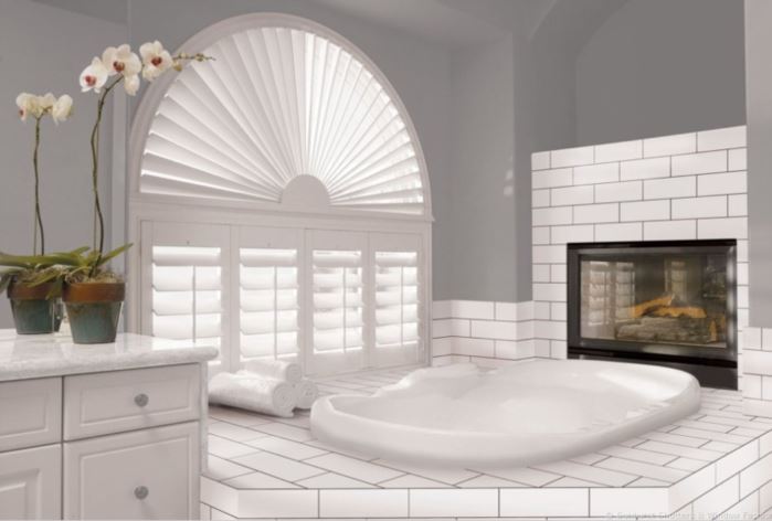 Honolulu arched window